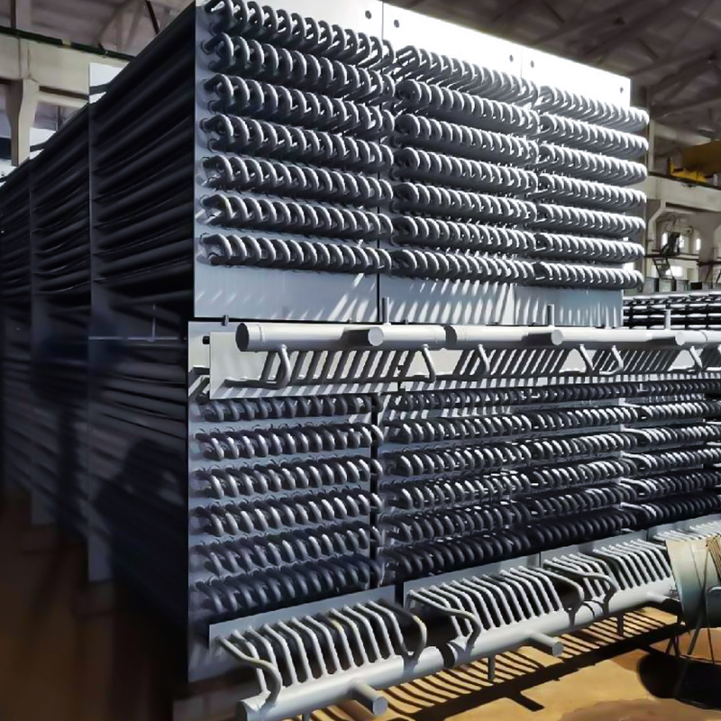 Economizador de gases de combustión de cola de caldera